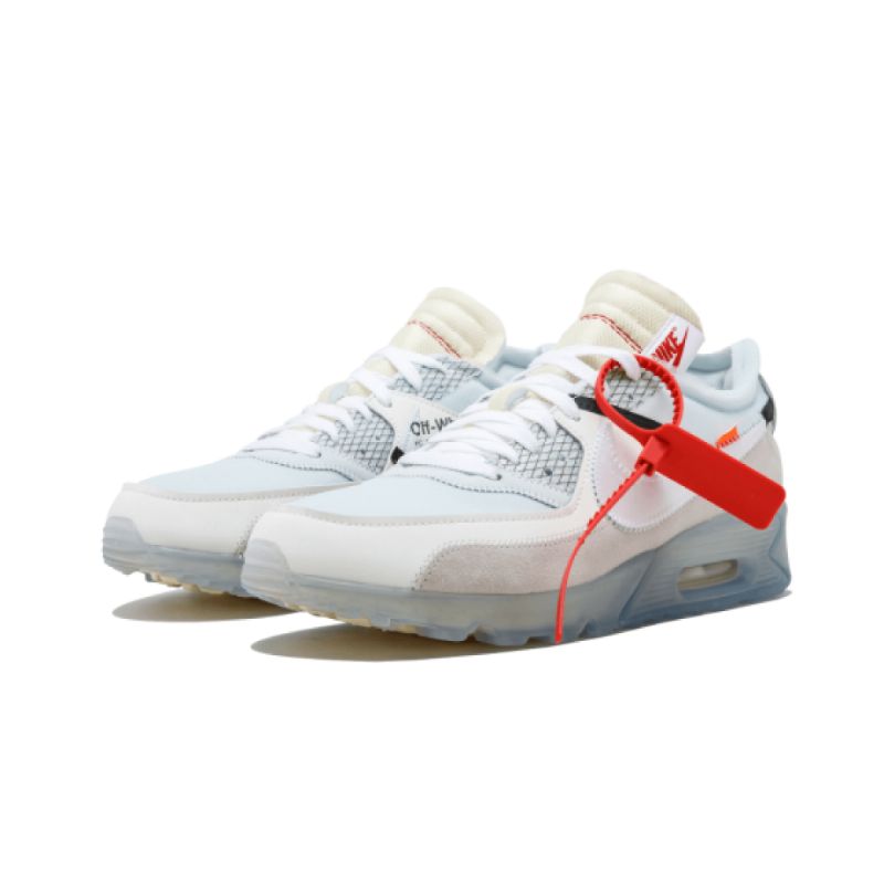 Férfi / Női Törtfehér Nike Air Max 90 Fehér