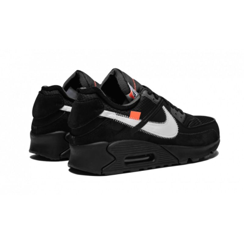 Férfi / Női Törtfehér Nike Air Max 90 Fekete