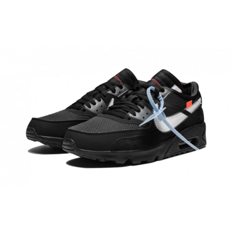 Férfi / Női Törtfehér Nike Air Max 90 Fekete
