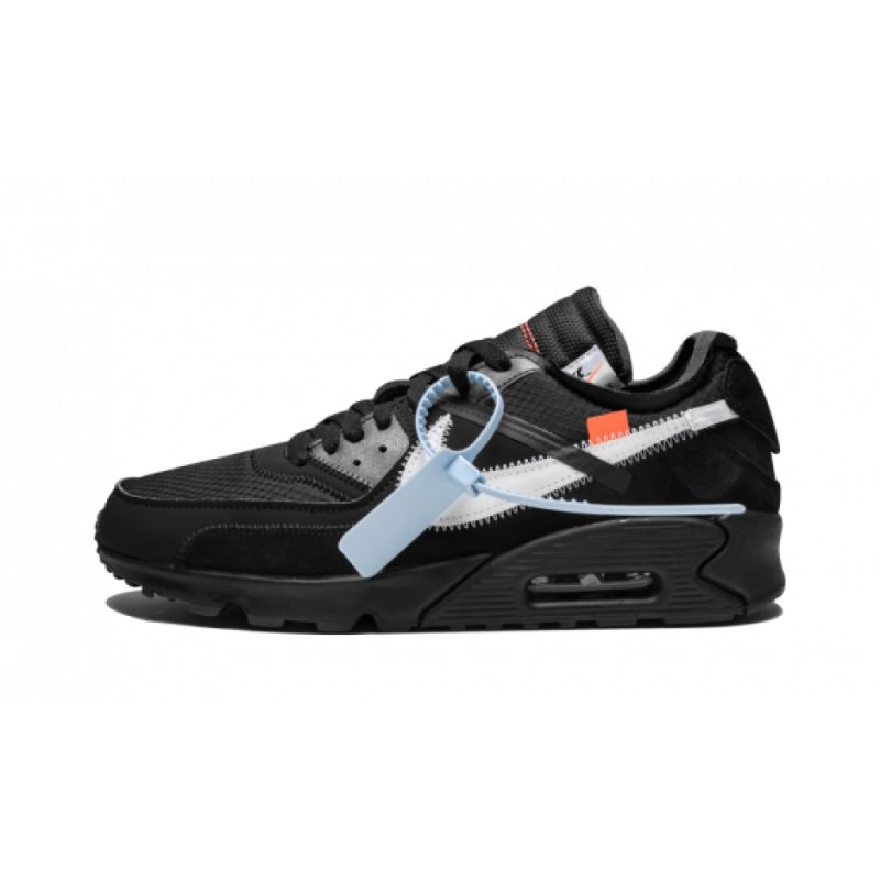 Férfi / Női Törtfehér Nike Air Max 90 Fekete
