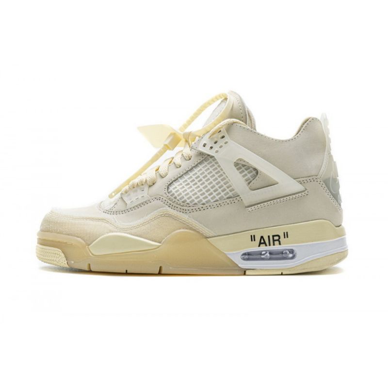 Férfi Off Fehér Air Jordan 4 Sail