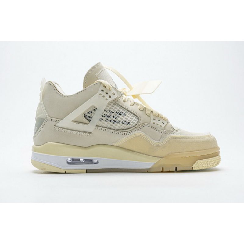 Férfi Off Fehér Air Jordan 4 Sail