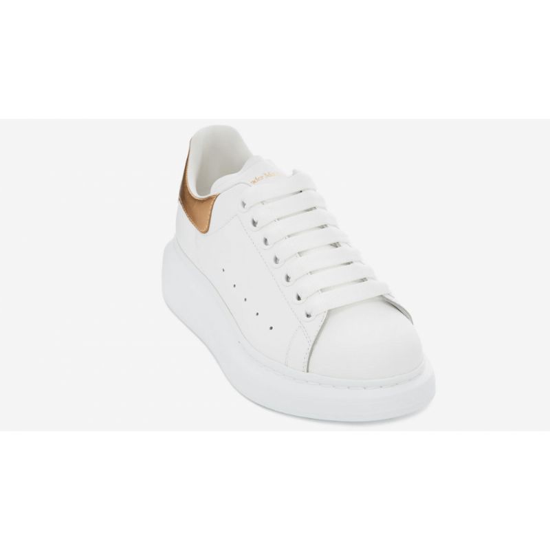 Ladies Alexander Mcqueen Világos Arany Fehér