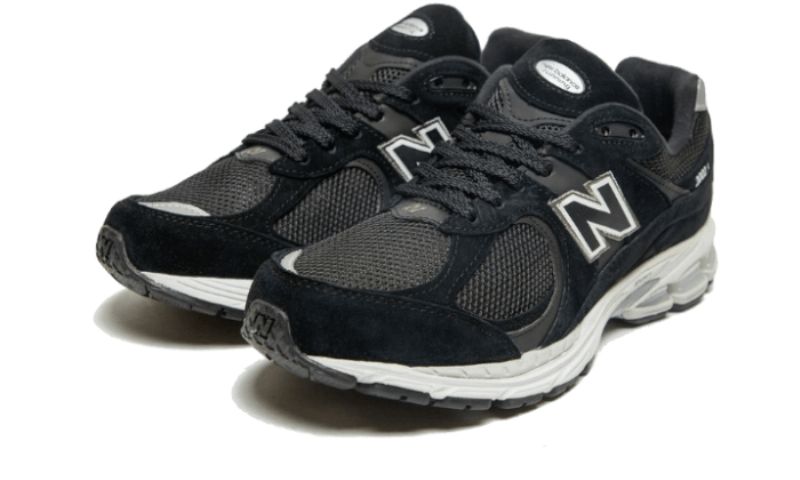 New Balance 2002r Fekete Ezüst Férfi/női