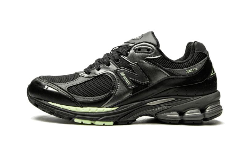 New Balance 2002r Fekete Ezüst Zöld Férfi / Nő