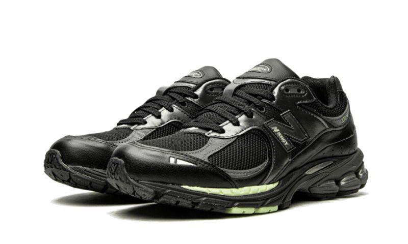 New Balance 2002r Fekete Ezüst Zöld Férfi / Nő
