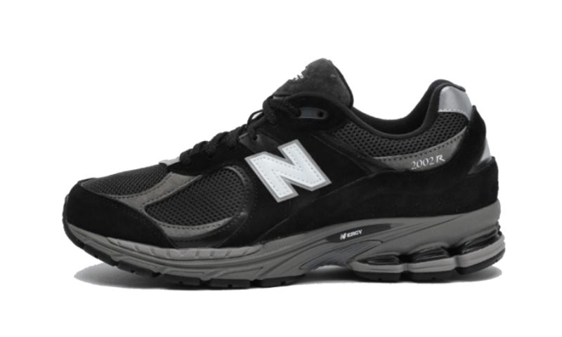 New Balance 2002r Fekete Sötétszürke Fehér Férfi/női