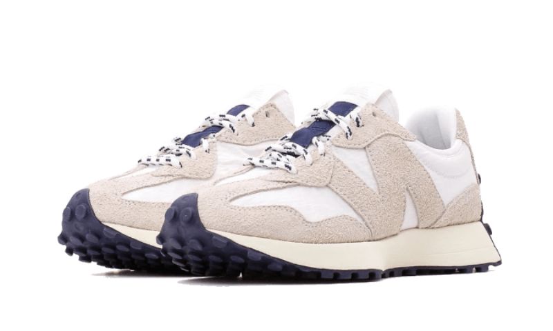 New Balance 327 Férfi / Női Moonbeam Fehér Sötétkék