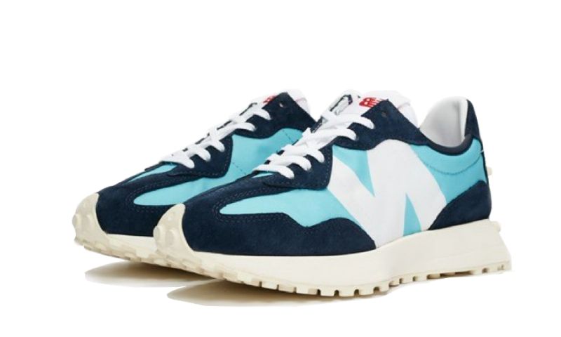 New Balance 327 Férfi/női Sötétkék Fehér