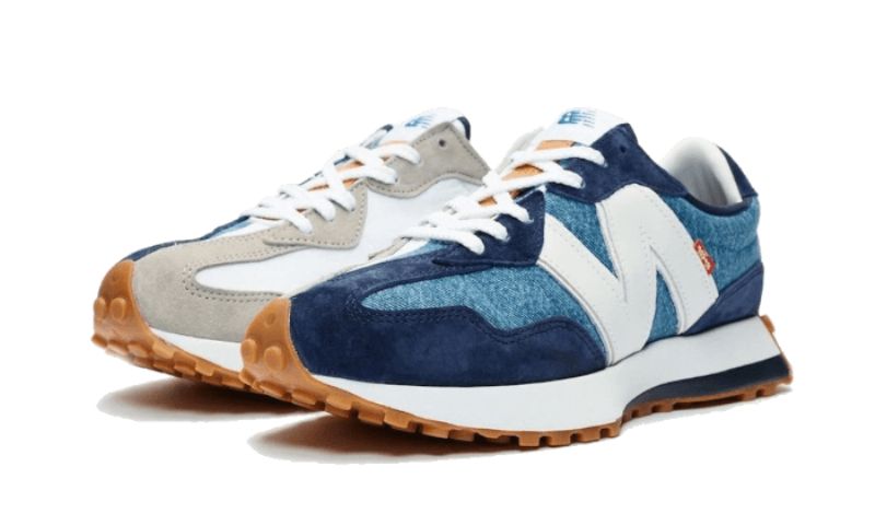 New Balance 327 Levis Sötétkék Férfi/női