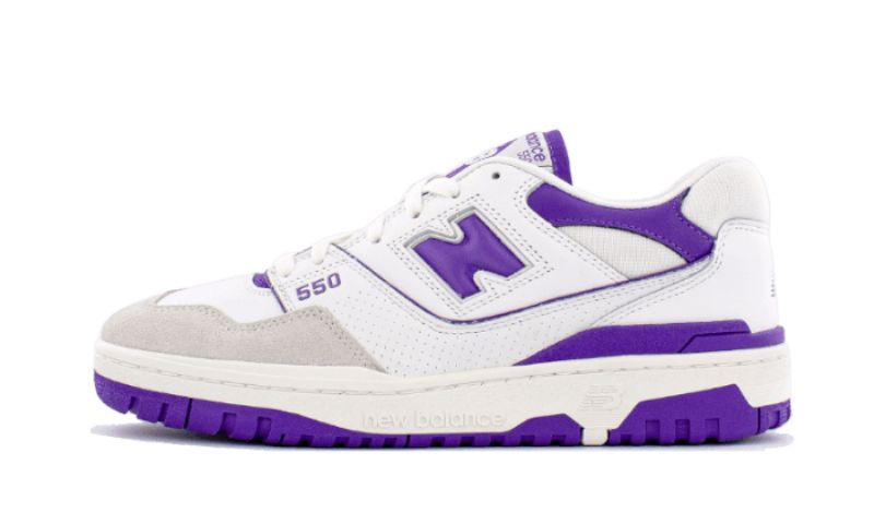New Balance 550 Fehér Lila Férfi/női