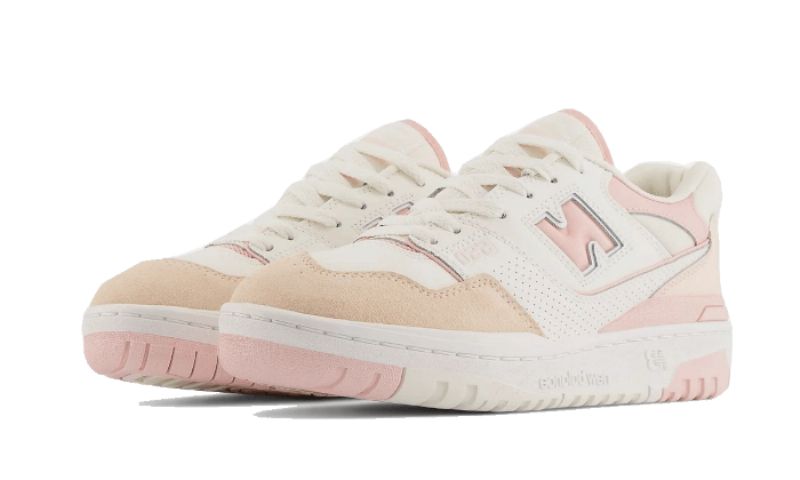 New Balance 550 Férfi/női Fehér Rózsaszín