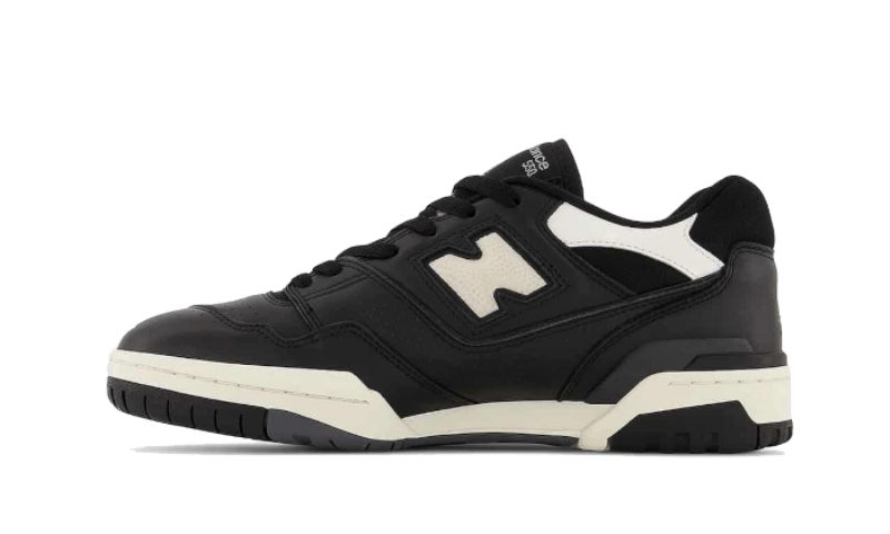 New Balance 550 Férfi / Női Fekete Krémfehér
