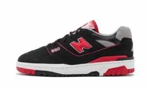 New Balance 550 Férfi / Női Fekete Piros