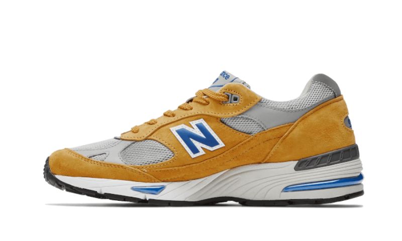 New Balance 991 Férfi / Női Sárga Kék