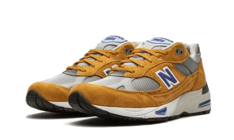 New Balance 991 Férfi / Női Sárga Kék