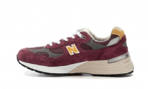 New Balance 992 Férfi / Női Bordó Arany