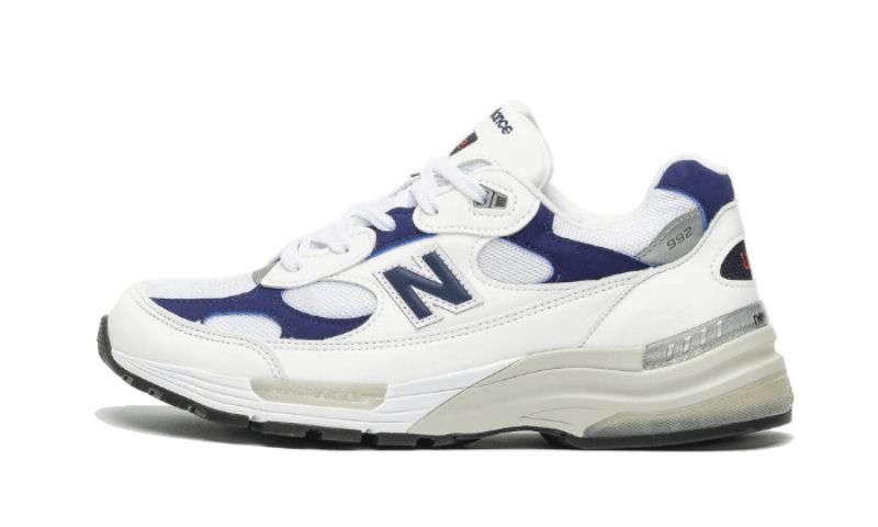 New Balance 992 Férfi / Női Fehér Sötétkék