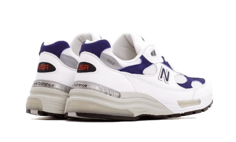 New Balance 992 Férfi / Női Fehér Sötétkék