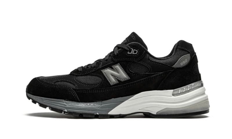 New Balance 992 Férfi / Női Fekete Szürke
