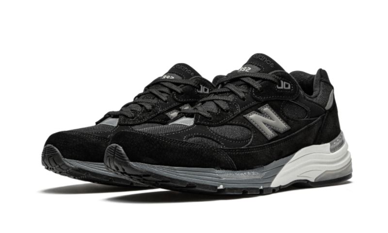 New Balance 992 Férfi / Női Fekete Szürke