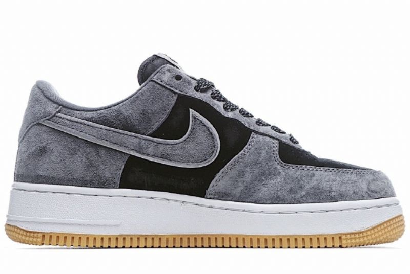 Nike Air Force 1 07 Af1 Férfi / Női Alkalmi Szürke / Fekete-fehér