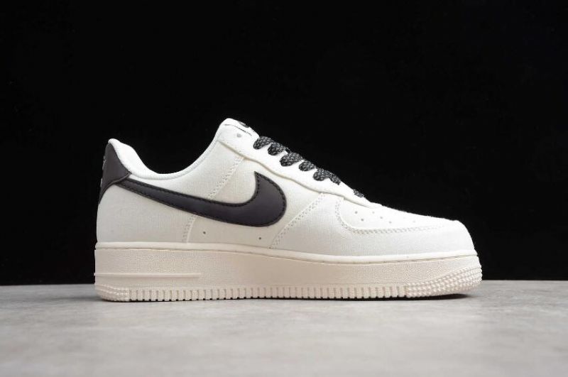 Nike Air Force 1 07 Férfi/női Alkalmi Bézs Fekete