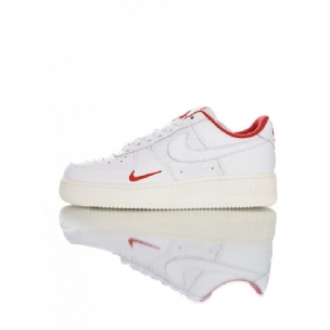 Nike Air Force 1 07 Férfi / Női Alkalmi Fehér / Egyetemi Piros