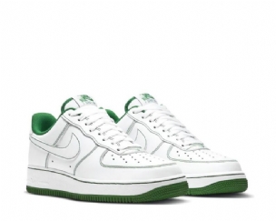 Nike Air Force 1 07 Férfi / Női Alkalmi Fehér / Fehér-fenyőzöld