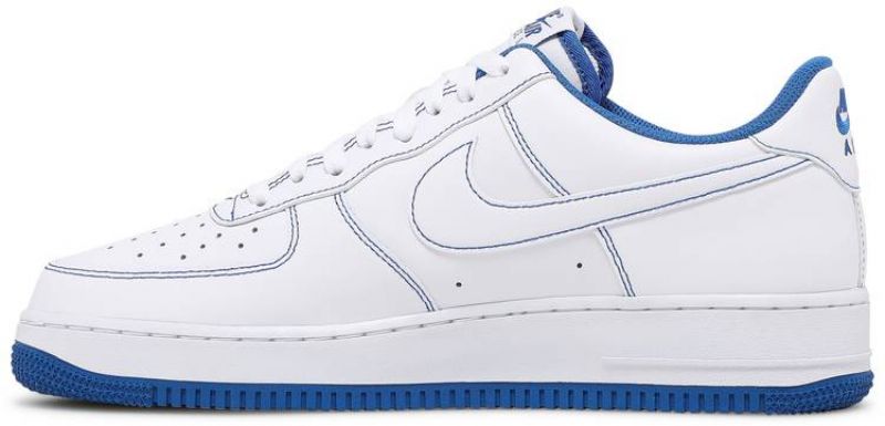 Nike Air Force 1 07 Férfi / Női Alkalmi Fehér / Fehér-game Royal