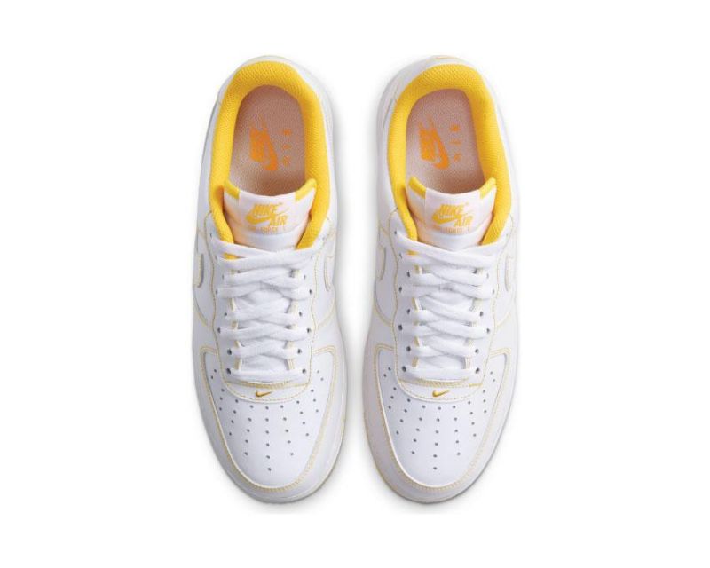 Nike Air Force 1 07 Férfi / Női Alkalmi Fehér / Fehér-lézernarancs