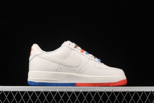 Nike Air Force 1 07 Low Férfi / Női Alkalmi Fehér / Kék / Piros