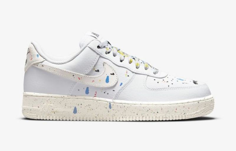 Nike Air Force 1 07 Lv8 Férfi / Női Alkalmi Könnyű Láb / Fekete Vitorla