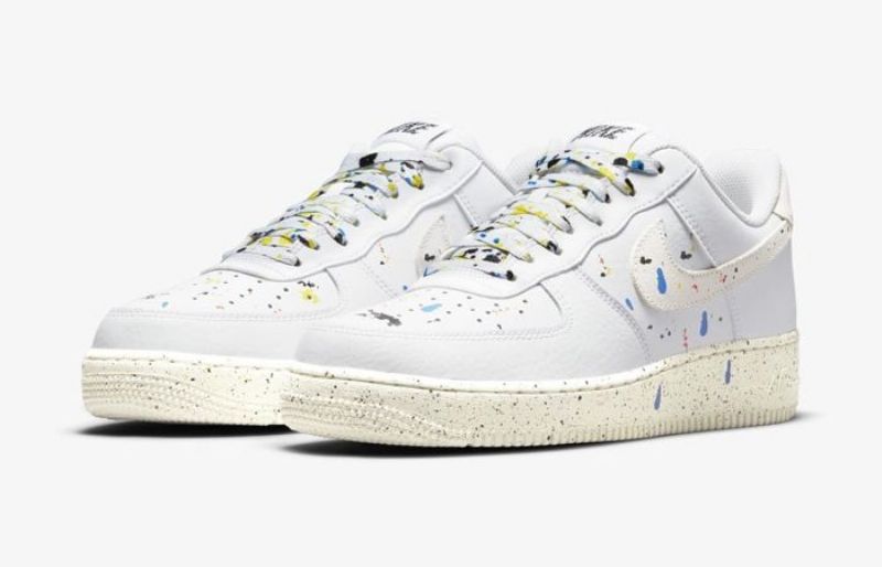 Nike Air Force 1 07 Lv8 Férfi / Női Alkalmi Könnyű Láb / Fekete Vitorla