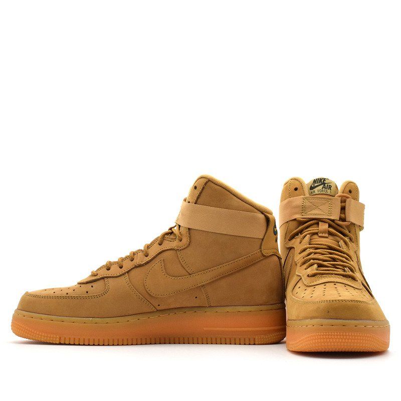 Nike Air Force 1 07 Lv8 Wb Férfi / Női Alkalmi Ágynemű / Lenvászon Kültéri Zöld Gumi