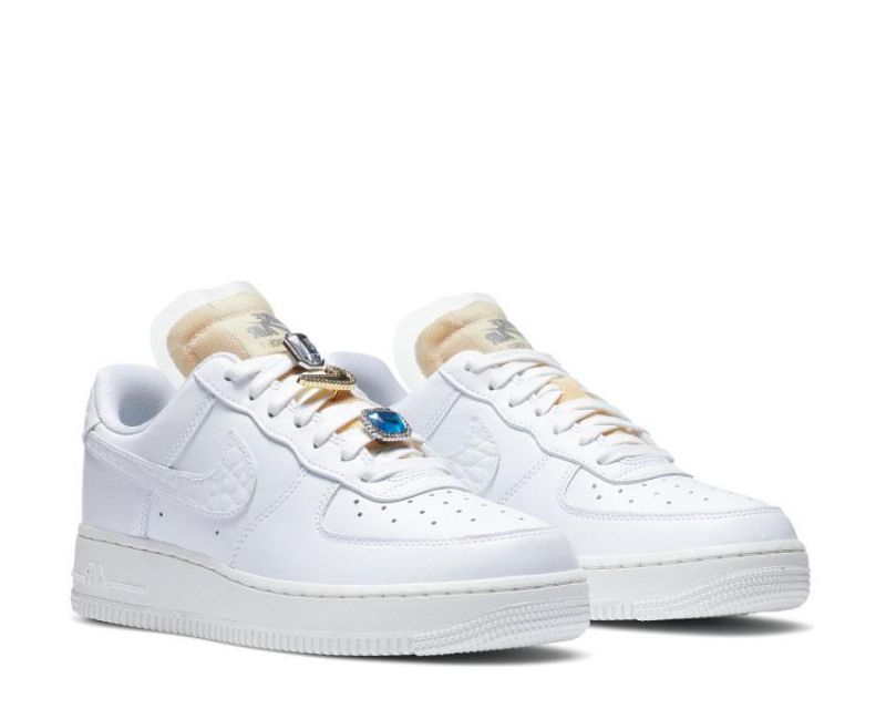 Nike Air Force 1 07 Lx Férfi / Női Alkalmi Fehér / Fehér-summit Fehér-fehér Ónix