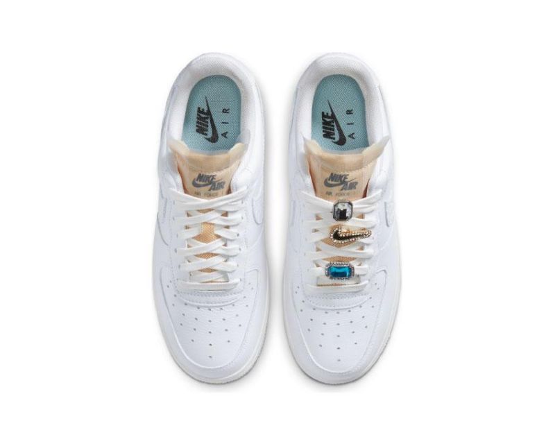 Nike Air Force 1 07 Lx Férfi / Női Alkalmi Fehér / Fehér-summit Fehér-fehér Ónix