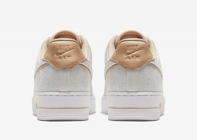 Nike Air Force 1 07 Lx Férfi / Női Alkalmi Fehér / Króm Sárga / Fekete