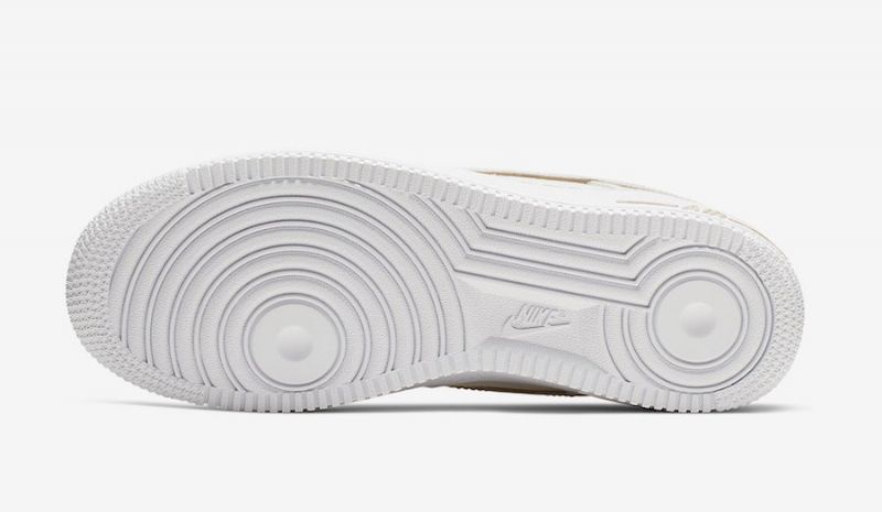 Nike Air Force 1 07 Lx Férfi / Női Alkalmi Fehér / Króm Sárga / Fekete