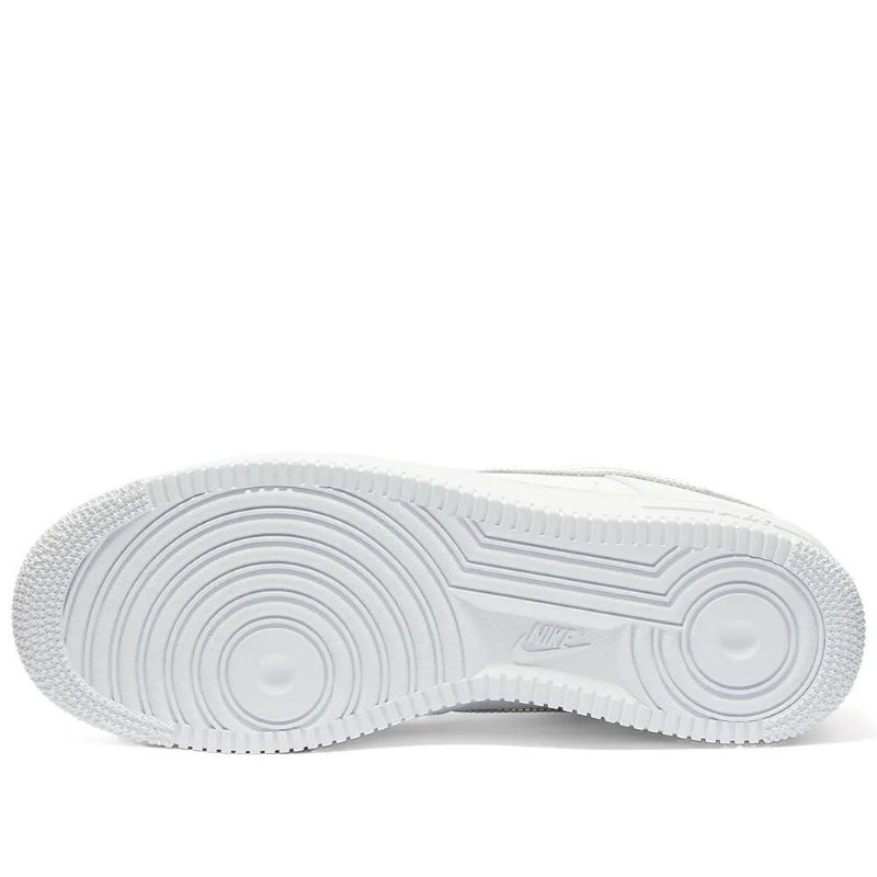 Nike Air Force 1 07 Metallic Swoosh W Férfi / Női Alkalmi Fehér / /