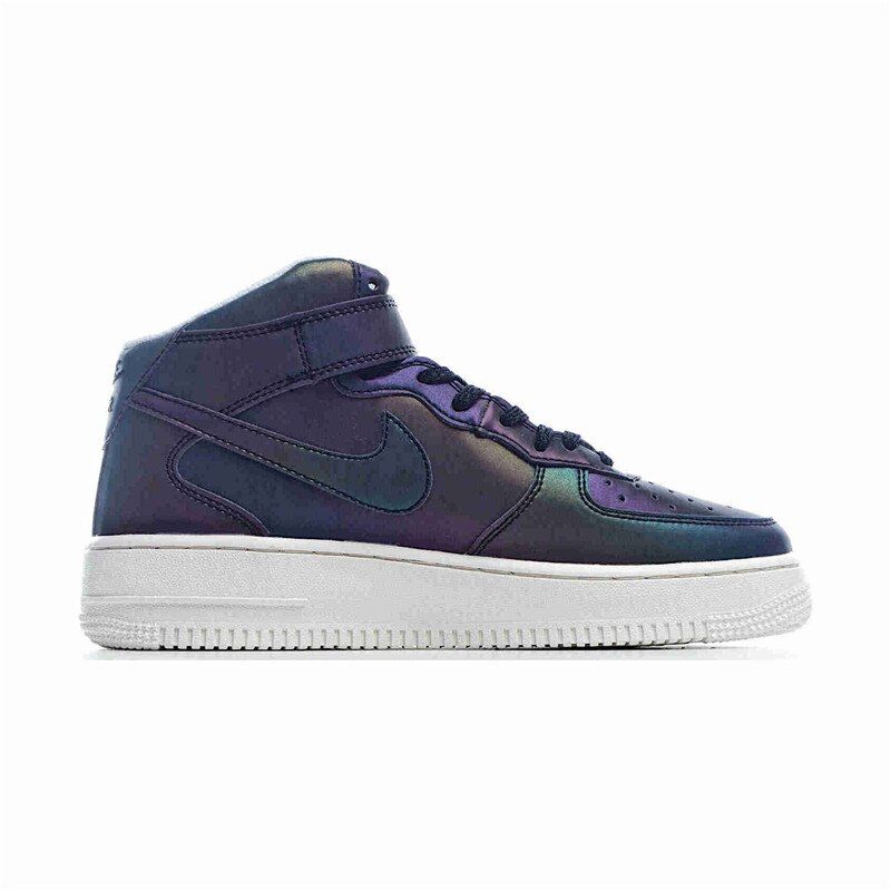 Nike Air Force 1 07 Mid Antracit Férfi/női Alkalmi Fekete Fehér