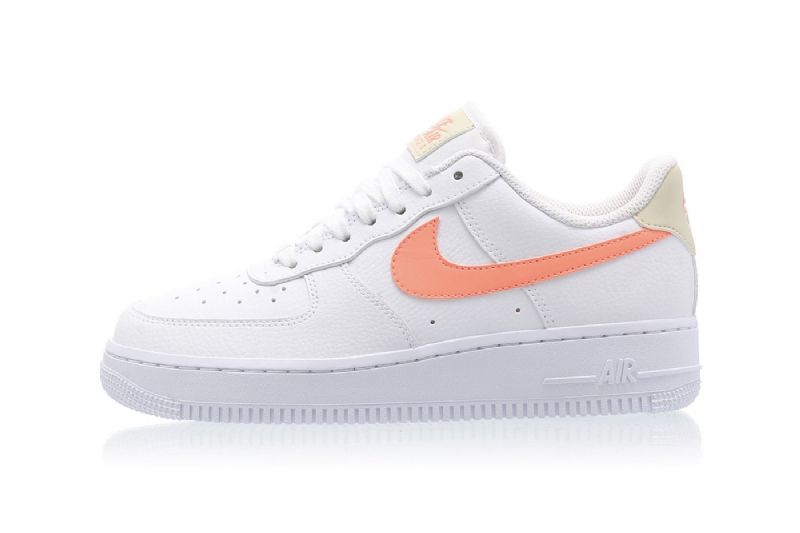 Nike Air Force 1 07 Női Alkalmi Fehér / Atom Rózsaszín-fosszilis-fehér