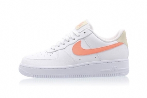 Nike Air Force 1 07 Női Alkalmi Fehér / Atom Rózsaszín-fosszilis-fehér