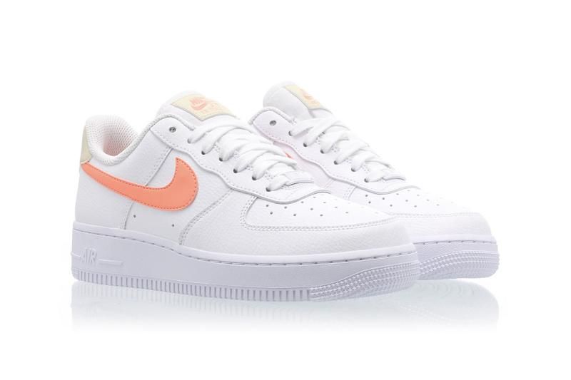 Nike Air Force 1 07 Női Alkalmi Fehér / Atom Rózsaszín-fosszilis-fehér