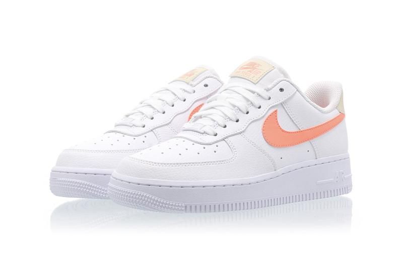 Nike Air Force 1 07 Női Alkalmi Fehér / Atom Rózsaszín-fosszilis-fehér