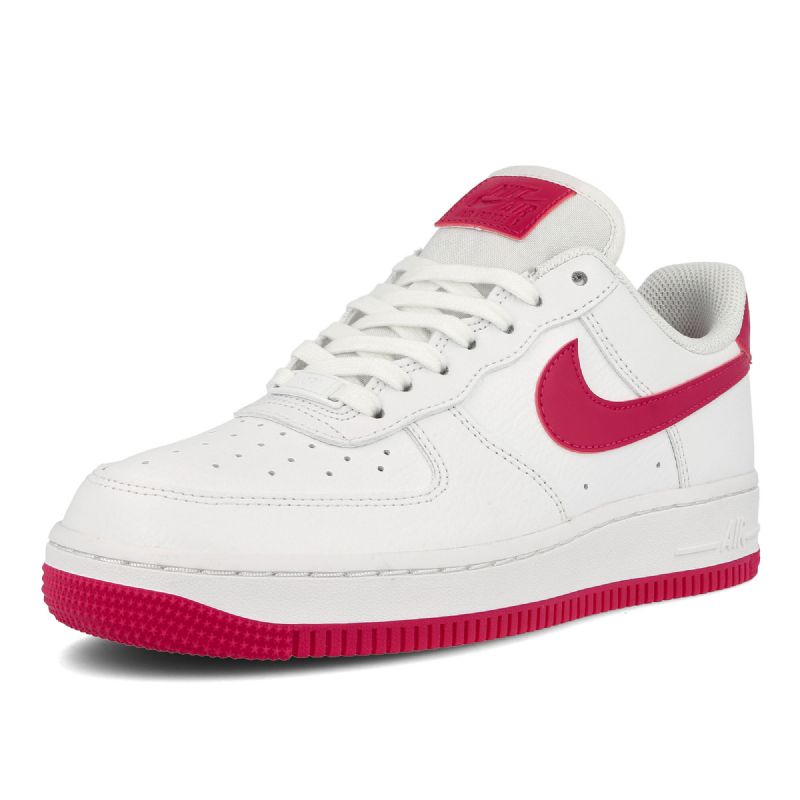 Nike Air Force 1 07 Női Alkalmi Fehér / Wild Cherry-fehér-noble Piros