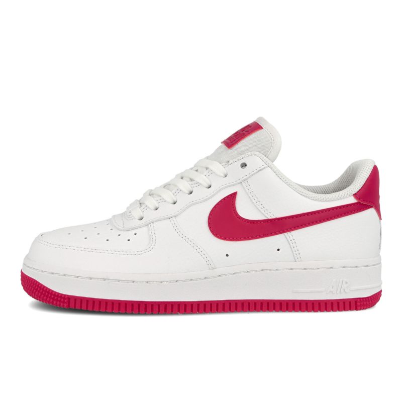 Nike Air Force 1 07 Női Alkalmi Fehér / Wild Cherry-fehér-noble Piros