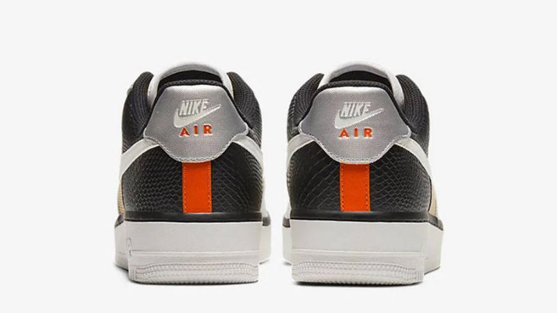 Nike Air Force 1 07 Női Alkalmi Nagy Szürke / Fekete / Metál Arany / Vitorla