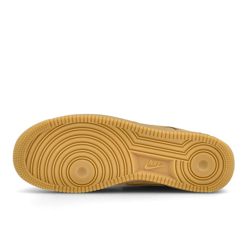 Nike Air Force 1 07 Wb Férfi / Női Alkalmi Ágynemű / Búza Gumi Világosbarna-fekete