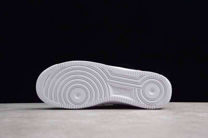 Nike Air Force 1 Ac Férfi / Női Alkalmi Fehér / Piros / Kék / Fekete